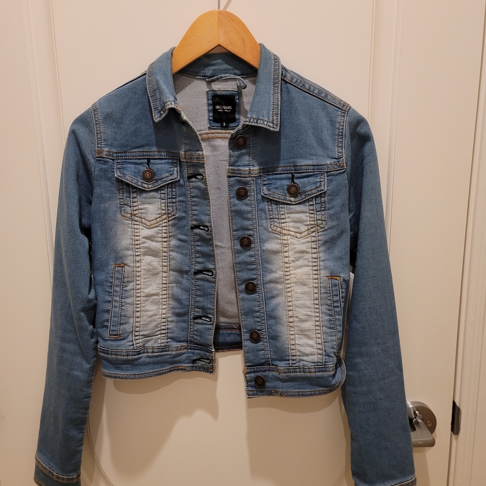 Iris Jean jacket. Size small